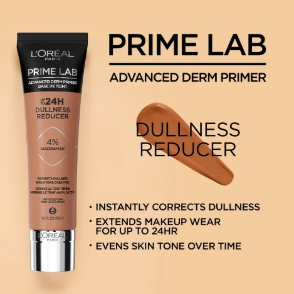 L'Oreal Prime Lab Advanced Derm Primer - Dullness Reducer